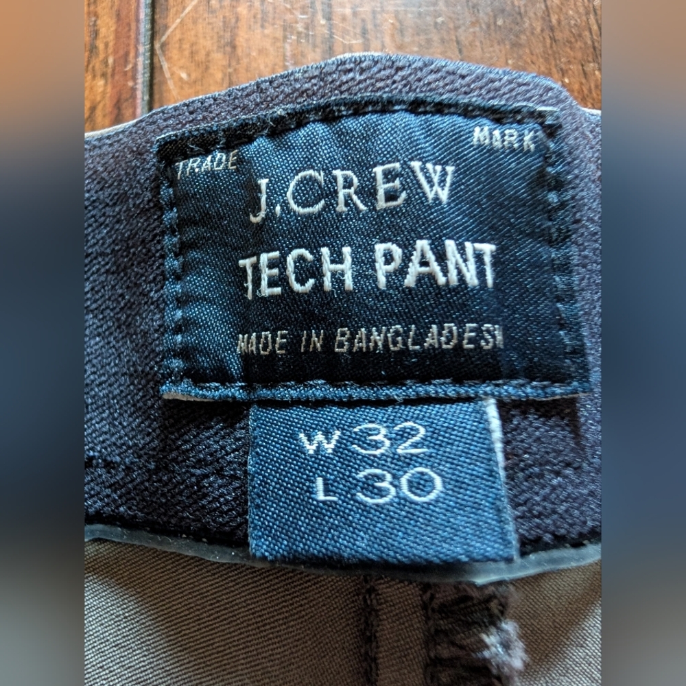 J. Crew Men's Tech Jeans - Black
